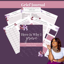 Load image into Gallery viewer, Here Is Why I Grieve Journal
