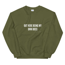 Load image into Gallery viewer, Being My Own Boss Sweatshirt
