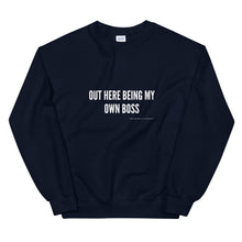 Load image into Gallery viewer, Being My Own Boss Sweatshirt
